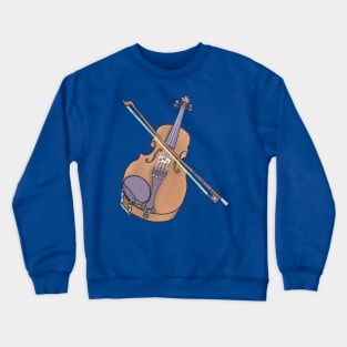 Violin and bow Crewneck Sweatshirt